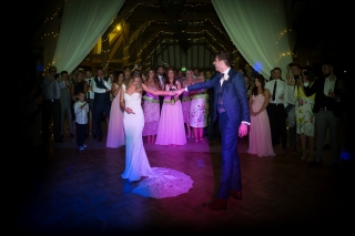 First dance at The old Kent Barn wedding